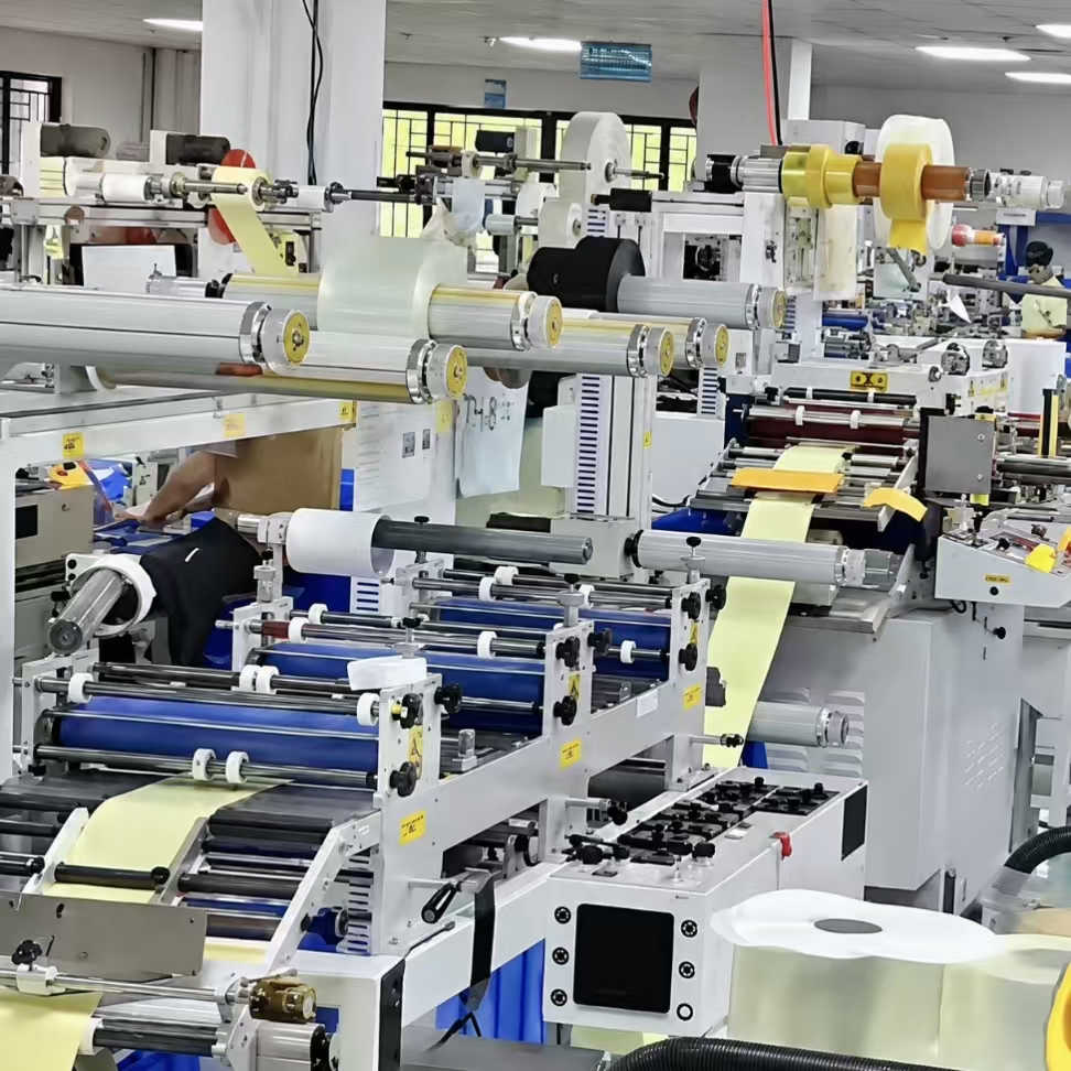 converting co-engineers optimizing CAD nesting layouts, tooling blade bevel angles, and DFM processes for Rogers PORON and 3M adhesive materials.