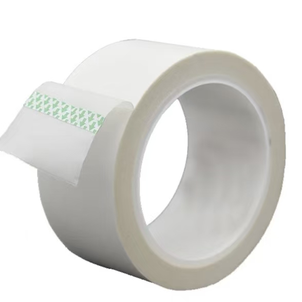 Thermal insulation high-temperature woven fiberglass cloth tape with thermosetting silicone adhesive